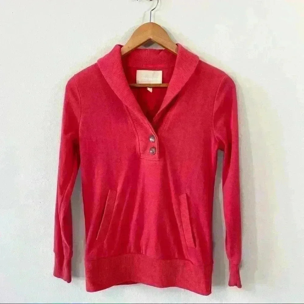 Banana Republic red sweater sweatshirt